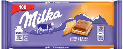 milka Ciocolata cu Crema de Lapte si Biscuiti 3 x 100 g - WALTI WALTI