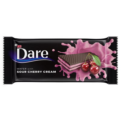 DARE Napolitana cu Crema de Visine 66 g - WALTI WALTI