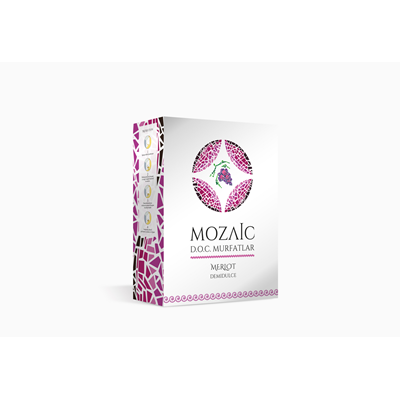 MOZAIC Merlot Vin Rosu 3 L - WALTI WALTI