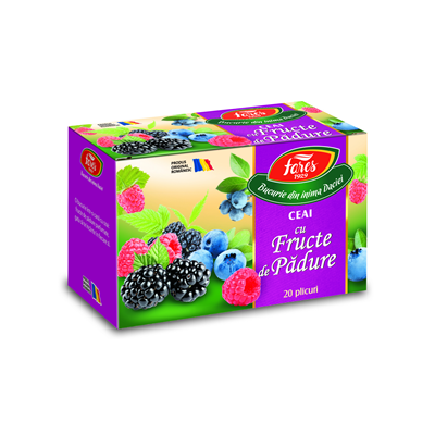 FARES Ceai Fructe de Padure 40 g - WALTI WALTI