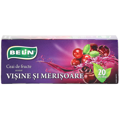 BELIN Ceai Visine si Merisoare 40 g - WALTI WALTI