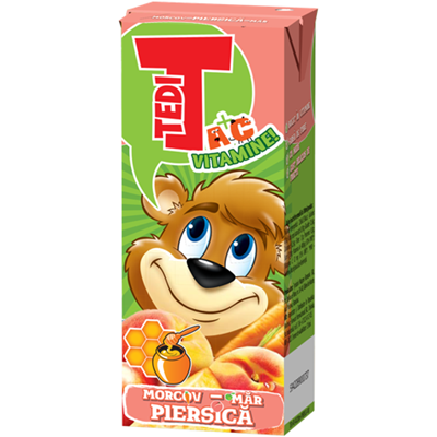 TEDI Suc Piersica-Morcov-Mar 0,2 L - WALTI WALTI