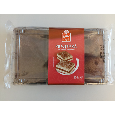 Fine Life Prajitura cu Crema cu Cafea 220 g - WALTI WALTI