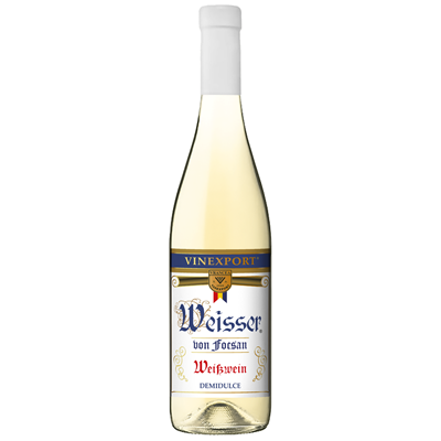 WEISSER Vin Alb Demidulce SGR 0,75 L - WALTI WALTI