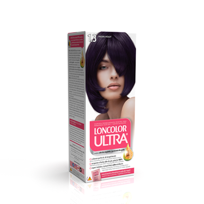 LONCOLOR Ultra Vopsea de Par Nuanta 1.3 Negru Violet 2 x 100 ml - WALTI WALTI