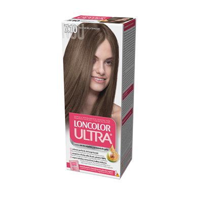LONCOLOR Ultra Vopsea de Par Nuanta 7.10 Duo Blond Bej Cenusiu 2 x 100 ml - WALTI WALTI