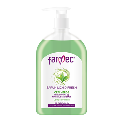 FARMEC Sapun Lichid cu Ceai Verde 500 ml - WALTI WALTI