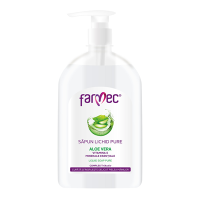 FARMEC Sapun Lichid cu Aloe Vera 500 ml - WALTI WALTI