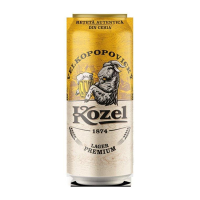 KOZEL Bere Blonda Doza SGR  0,5 L - WALTI WALTI