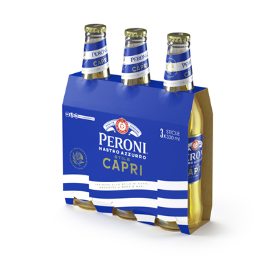 PERONI Nastro Azzurro Stile Capri SGR 3 x 330 ml - WALTI WALTI