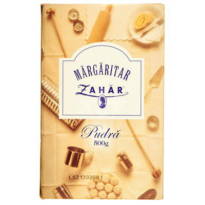 MARGARITAR Zahar Pudra 500 g - WALTI WALTI