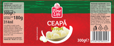 Fine Life Ceapa in Otet 300 g WALTI
