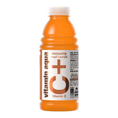 VITAMIN AQUA Apa cu Vitamine C+ SGR 0,6 L - WALTI WALTI