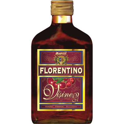 FLORENTINO Bautura Spirtoasa cu Aroma de Visine 16% SGR 0,2 L - WALTI WALTI