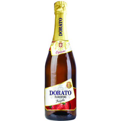 DORATO Florentino Vin Spumant Demisec Capsuni 7% SGR 0,75 L - WALTI WALTI