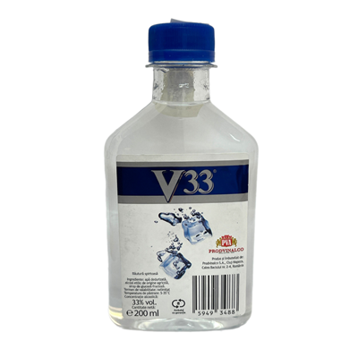 V33 Bautura Spirtoasa 33% SGR 0,2 L - WALTI WALTI