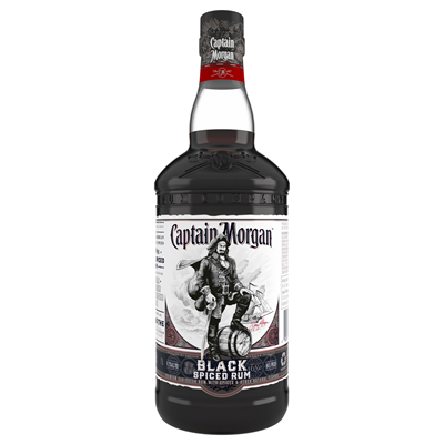 Captain Morgan Black Spiced Rom 40% SGR 0,7 L - WALTI WALTI