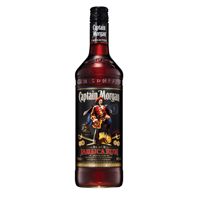 Captain Morgan Black Rom 40% SGR 0,7 L - WALTI WALTI