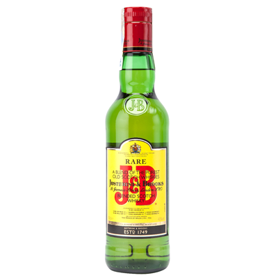 J&B Rare Scotch Whisky 40% SGR 0,5 L - WALTI WALTI
