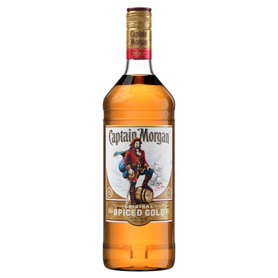 Captain Morgan Spiced Gold Rom 35% SGR 1 L - WALTI WALTI