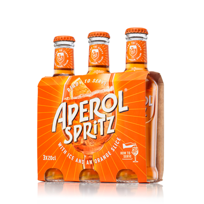APEROL Spritz 9% SGR Set de 3 x 0,2 L - WALTI WALTI