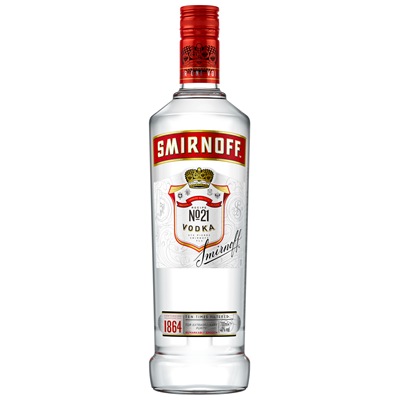 SMIRNOFF RED Vodka 37,5% SGR 0,7 L - WALTI WALTI