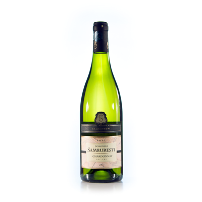 DOMENIILE SAMBURESTI Chardonnay Vin Alb SGR 0,75 L - WALTI WALTI