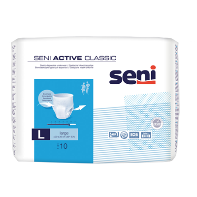 SENI Active Classic Large Scutece Chilot pentru Adulti 10 bucati - WALTI WALTI