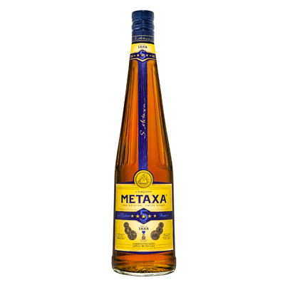 METAXA 5* Brandy 40% SGR 1 L - WALTI WALTI