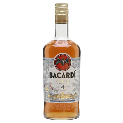 BACARDI ANEJO CUATRO Rom 40 % SGR 0,70 L - WALTI WALTI