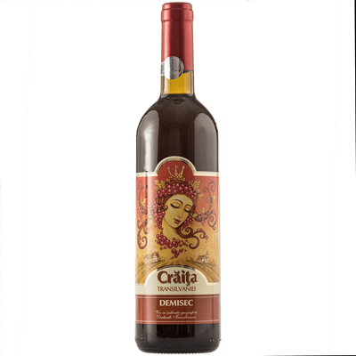 JIDVEI CRAITA Rosu Demisec SGR 0,75 L - WALTI WALTI