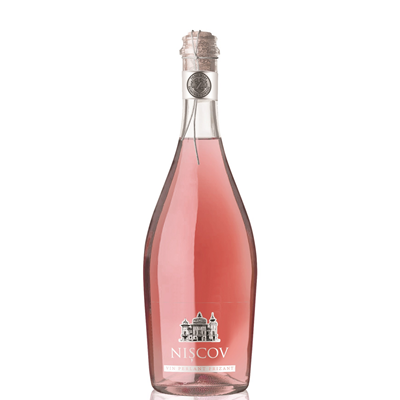 DOMENIILE ZORESTI NISCOV Frizzante Vin Rose SGR 0,75 L - WALTI WALTI