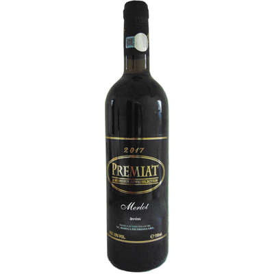DOMENIILE ZORESTI PREMIAT Merlot Vin Rosu Demisec SGR 0,75 L - WALTI WALTI