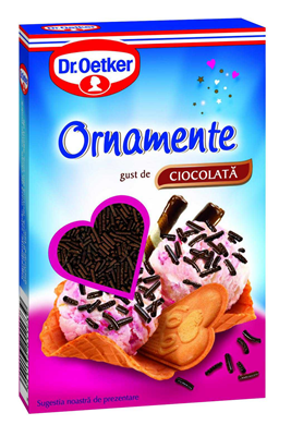 Dr.Oetker Ornamente de Ciocolata 80 g - WALTI WALTI