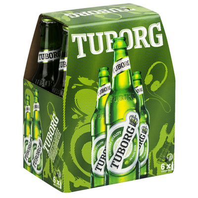 TUBORG Bere Blonda Sticla SGR 6 x 0,33 L - WALTI WALTI