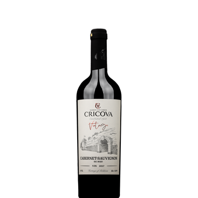 CRICOVA VINTAGE Cabernet Vin Rosu SGR 0,75 L - WALTI WALTI