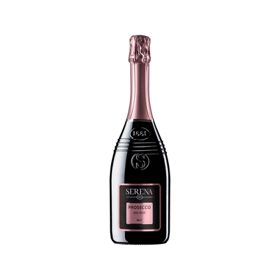 SERENA 1881 Prosecco Roso Vin Rose Spumant SGR 0,75 L - WALTI WALTI
