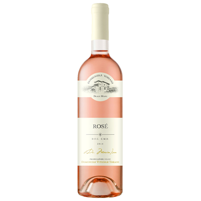 DOMENIILE TOHANI Busuioaca de Bohotin Vin Rose Demisec SGR 0,75 L - WALTI WALTI