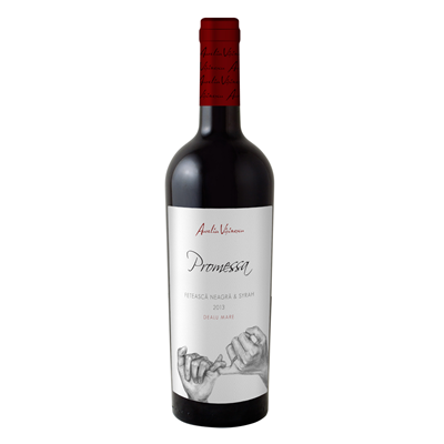 DOMENIILE SAHATENI PROMESSA Feteasca Neagra & Syrah Vin Rosu SGR 0,75 L - WALTI WALTI