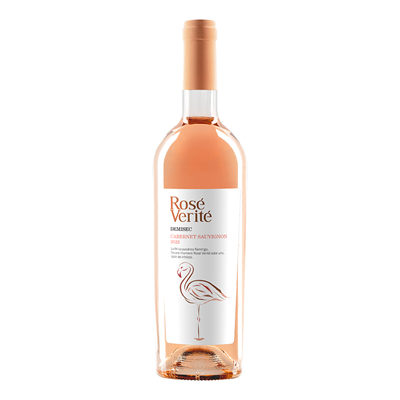 BECIUL DOMNESC ROSE VERITE Cabernet Sauvignon Vin Rose Demisec SGR 0,75 L - WALTI WALTI
