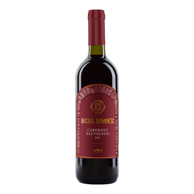 BECIUL DOMNESC Cabernet Sauvignon Vin Rosu Sec SGR 0,75 L - WALTI WALTI