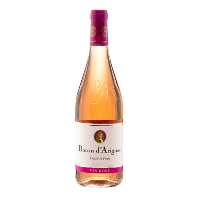 BARON D'ARIGNAC Vin Rose Demidulce SGR 0,75 L - WALTI WALTI