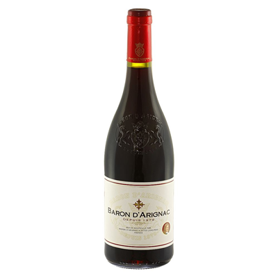 BARON D'ARIGNAC Vin Rosu Sec SGR 0,75 L - WALTI WALTI