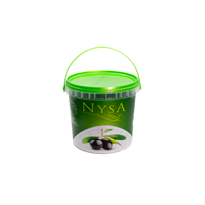 NYSA Masline Negre Naturale cu Samburi Calibrul 280 - 320 1 Kg - WALTI WALTI