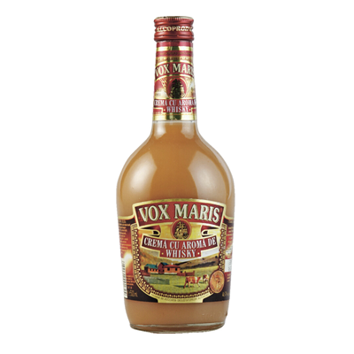 VOX MARIS Crema cu Aroma de Whisky 17% SGR 0,5 L - WALTI WALTI