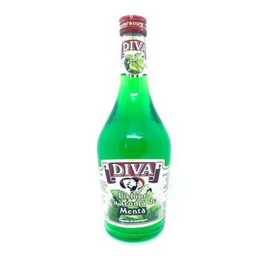 DIVA Lichior de Menta 16% SGR 0,5 L - WALTI WALTI