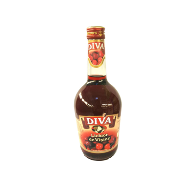 DIVA Lichior de Visine 16% SGR 0,5 L - WALTI WALTI