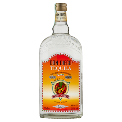 DON DIEGO Tequila Silver 38% SGR 0,7 L - WALTI WALTI