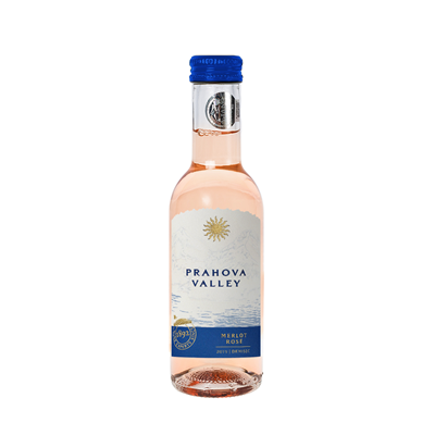 PRAHOVA VALLEY Merlot Vin Rose Demisec SGR 0,187 L - WALTI WALTI