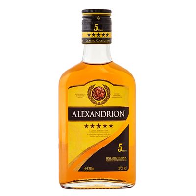 ALEXANDRION Brandy 5* 37,5% SGR 0,2 L - WALTI WALTI